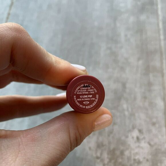 CLINIQUE Pop Lip Color Primer Intense Base Lipstick #13 Love Pop Full Size - Picture 3 of 4
